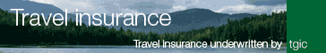 Travel Insurance including cover for paeagliding at competetive rates