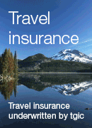Travel Insurance including cover for paeagliding at competetive rates